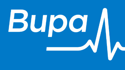 Bupa logo.